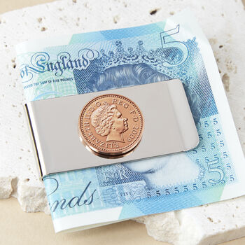 16th Birthday 2009 Penny Coin Money Clip, 3 of 9