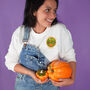 Pumpkin Spice Society Embroidered Autumn Sweatshirt, thumbnail 1 of 4