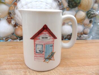 Cream Jug In Beach Hut Design, 5 of 9