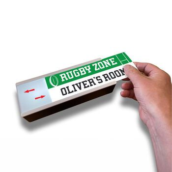 Personalite Light Box Personalised Rugby Light Box, 2 of 2