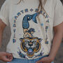 Womens 'Wild Hearts Tour' Cream T Shirt, thumbnail 4 of 6
