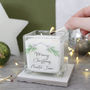 Merry Christmas Mistletoe Scented Candle For Family, thumbnail 1 of 4