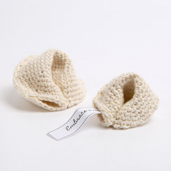 Fortune Cookie Crochet Kit Lunar New Year, 6 of 8