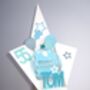 3D Personalised Very Tall Box Birthday Card, thumbnail 2 of 8
