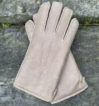 Mens Sheepskin Gloves, 4 of 4