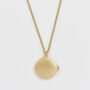 Gold Nightshade Moon Locket Necklace, thumbnail 5 of 8