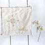 Personalised Cross Stitch Embroidered Comforter, thumbnail 1 of 4