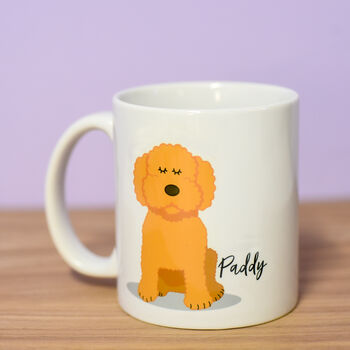Personalised Cute Dog Name Mug Gift, 11 of 12