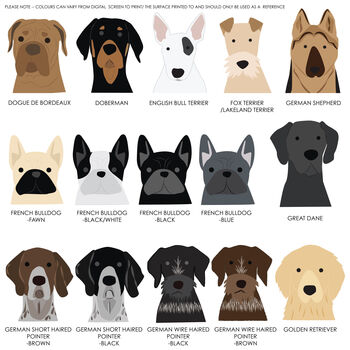 Personalised Christmas Dog Stamp Wrapping Paper, 6 of 12