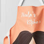 Personalised Female Face Apron, thumbnail 4 of 5