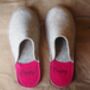 Personalised Handmade Light Weight Felt Slippers, thumbnail 3 of 7