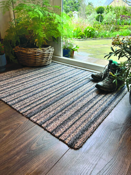 My Mat Washable Cotton Mat My Ribbon Grey, 6 of 10