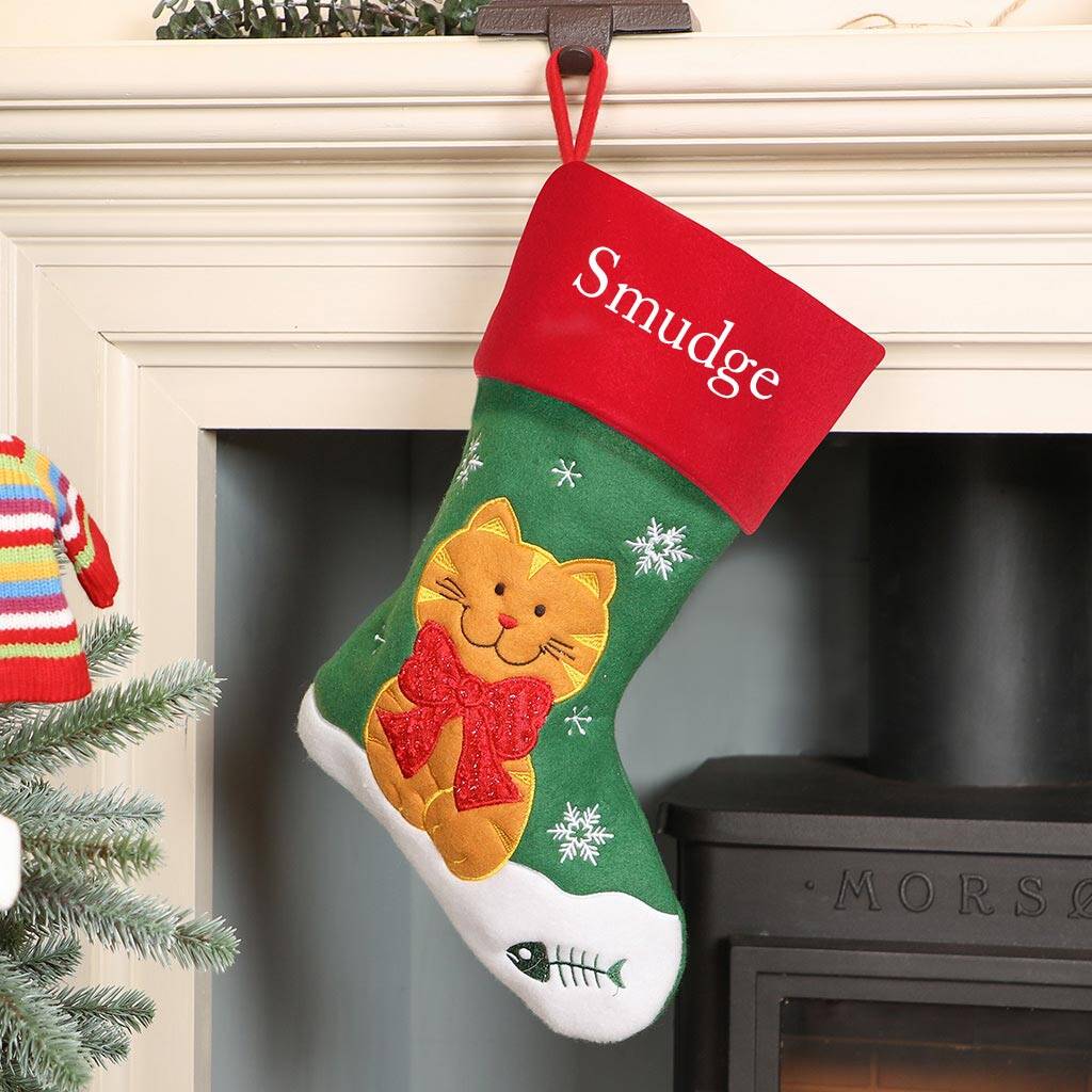 Pet Parents Personalised Christmas Stocking, 1 of 3
