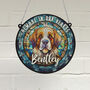 St Bernard Memorial Suncatcher, thumbnail 1 of 6