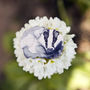 Little Grey Badger Eco Wooden Pin Brooch, thumbnail 4 of 6