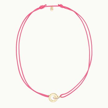 Personalised Crystal Intertwined Braid Necklace, 2 of 6