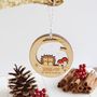 Personalised First Christmas Together Tree Decoration, thumbnail 5 of 7