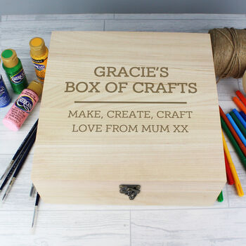 Personalised Any Message Keepsake Box, 4 of 12