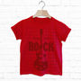 Jingle Bell Rock Kids Christmas T Shirt, thumbnail 1 of 1