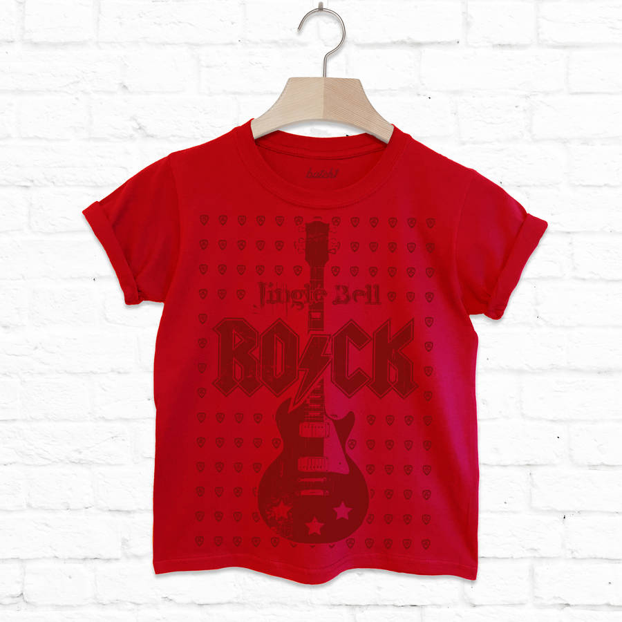 Jingle Bell Rock Kids Christmas T Shirt