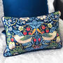 Blue Strawberry Thief Morris 13' X 18' Cushion Cover, thumbnail 1 of 4