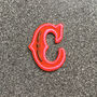 Letter C Alphabet Iron On Patch, thumbnail 1 of 4