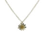 Silver And Gold Vermeil Daisy Necklace, thumbnail 2 of 4