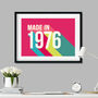 Personalised 50th Birthday Year Print, thumbnail 2 of 7
