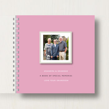 Personalised Grandparents Memory Book, 11 of 12