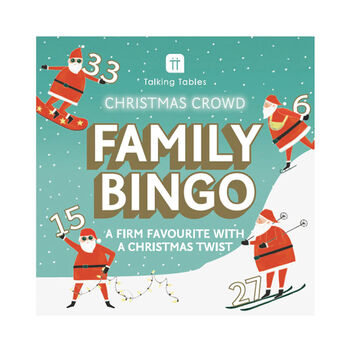 Fun Santa Bingo Christmas Family Game Five+ Years, 3 of 5