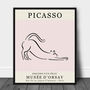 Picasso Cat Exhibition Print, thumbnail 1 of 3