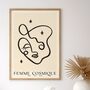 ‘Femme Cosmique, Boho Line Art Print, thumbnail 5 of 9