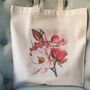 Magnolia Print Cotton Tote Bag, thumbnail 2 of 6