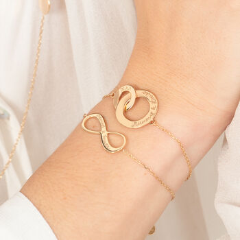 Personalised Infinity Chain Bracelet, 4 of 10