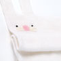 Cashmere 'Bunny' Baby Blanket With Personalised Name, thumbnail 5 of 12