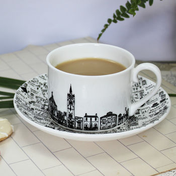 North London Teacup And Saucer Set, 2 of 3