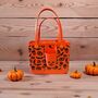 Halloween Croc Style Trick Or Treat Tote Bags And Charms, thumbnail 2 of 8