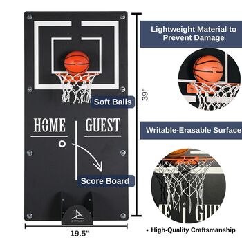 Xl Basketball Hoop Wall Game Man Cave Game, 4 of 9