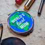 'World's Best Mum' Compact Mirror, thumbnail 5 of 5