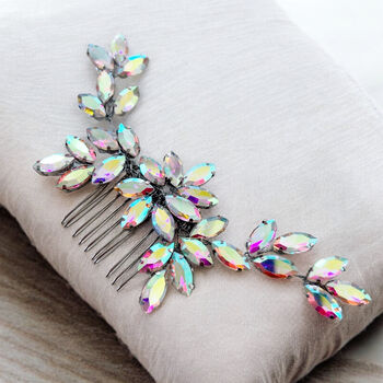 Mirror Crystal Hair Comb, 2 of 3