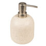 Speckled Beige Ceramic Soap Dispenser, thumbnail 2 of 5
