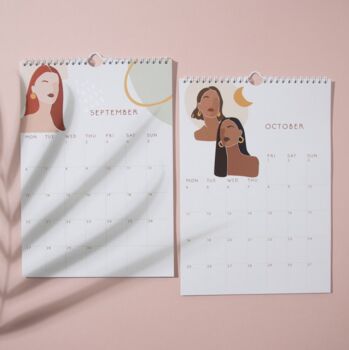 2022 Abstract Women Calendar, 8 of 9