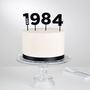 Personalised Year Established Cake Topper, thumbnail 1 of 3