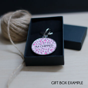 Tiny Hearts Personalised Pet ID Tag, 4 of 6