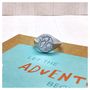 Sterling Silver Personalised Map Signet Ring For Men, thumbnail 5 of 6