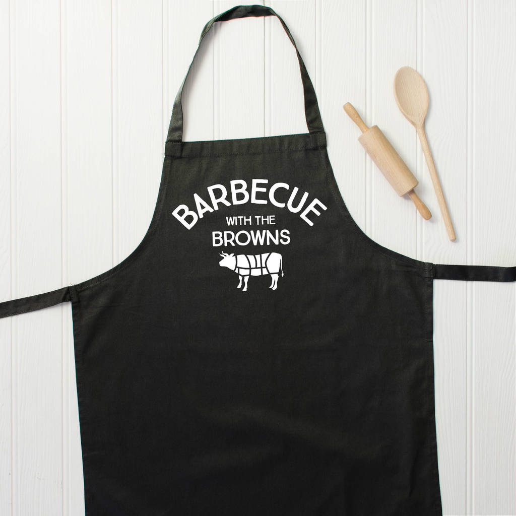 Barbecue With The … Personalised Bbq Apron By Lovetree Design ...