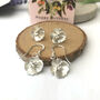 Sterling Silver Buttercup Flower Earrings, thumbnail 6 of 12