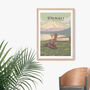 Denali National Park USA Travel Poster Art Print, thumbnail 4 of 8