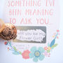 Will You Be My Flower Girl Scratch Card, thumbnail 2 of 11