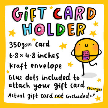 Personalised 'Fab Teacher' Gift Card Holder, 2 of 2